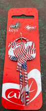 AMERICAN FLAG KEY BLANK UNIVERSAL UL2 6-Pin Cylinder Key Blank