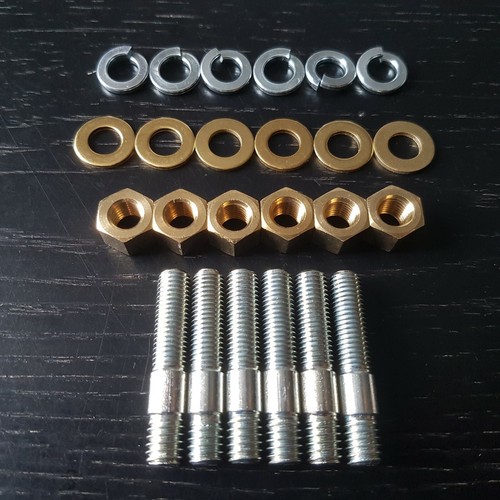 Exhaust manifold stud nut - manifold,