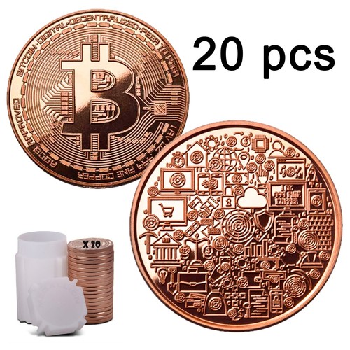 20x bitcoin icon copper - bitcoin,