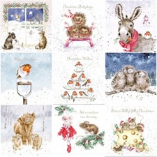 Wrendale Small Single Christmas Card 