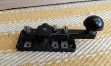 (WWII?) Morse Code Device KEY. W.T. 8 AMP - No. 2. MK III/I - (C) ZA.28685