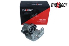 IN FRONT OF BRAKE CALIPER