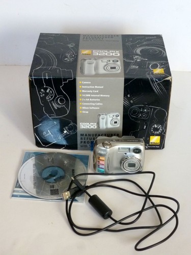 Nikon coolpix 3200 e3200 2mp - coolpix,