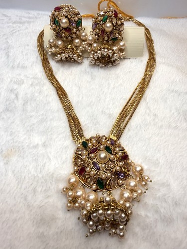 Indian bridal jewellery set - indian,