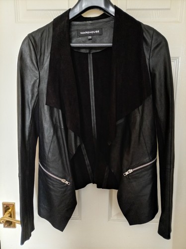 Warehouse black ladies leather - warehouse,