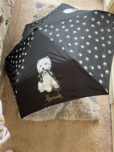 Harrods westie mini umbrella - westie,