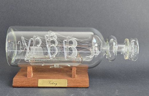 Ornamental glass sailing ship - ornamental,