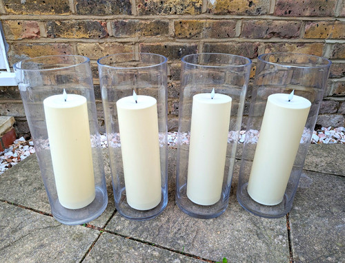 Set clear glass - set, cylinder
