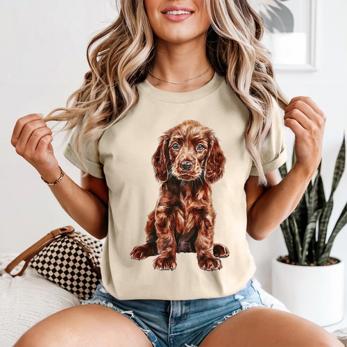 Watercolor cocker spaniel - watercolor,