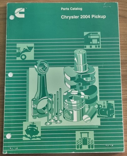 Cummins parts catalog chrysler - parts,