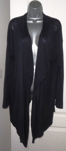 Yours navy stretch open front - yours,
