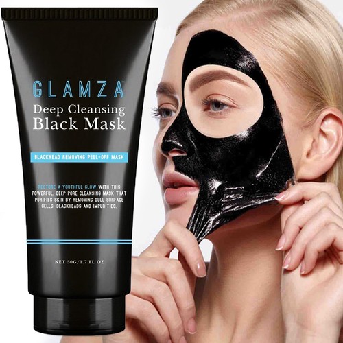 Glamza charcoal peel off - charcoal,