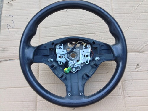 Bmw e46 leather steering wheel - steering,