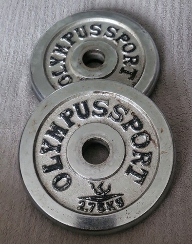 Plates 2 x - kg., 2.75kg
