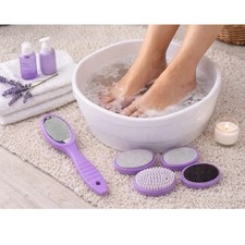 Purple 5-in-1 Pedicure Tool