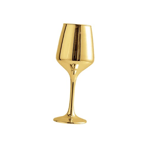 Wine goblet glass vase bud - glass,