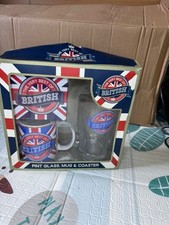 British PINT GLASS, MUG &