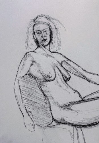 Nude woman life - nude, art