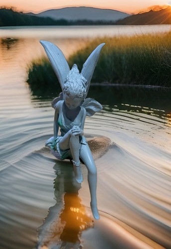 Inch small sitting - inch, fairy