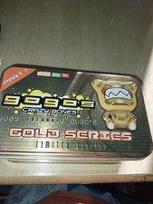 Gogo's Crazy Bones Gold Series Limited Edition Tin Box with 10 Figures (1202)
