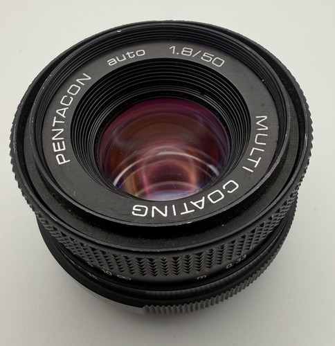 Pentacon auto 50mm 8 multi - auto, f/1.8