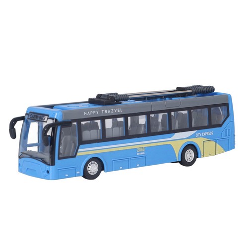 Blue remote control bus - blue,