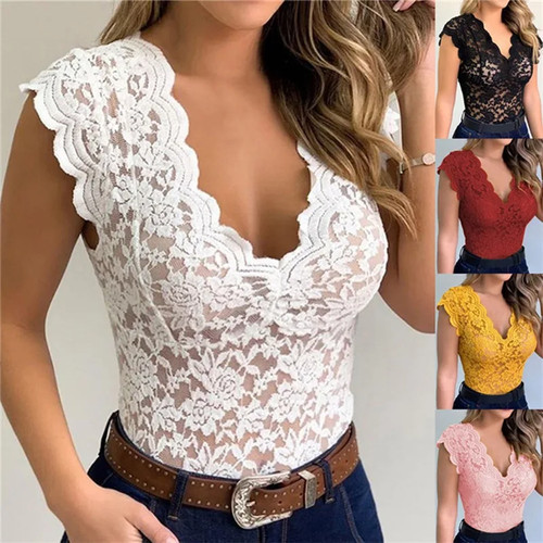 Women lace camisole - lace,