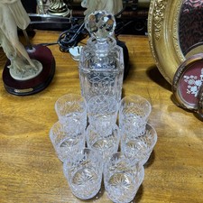 Vintage Cut Crystal Glass