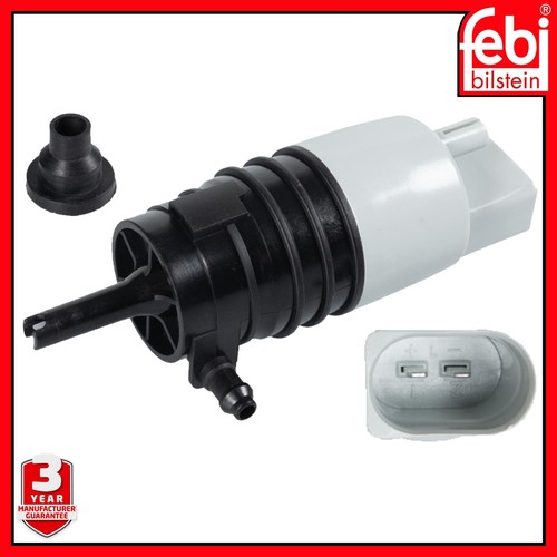 Windscreen washer pump with - washer,
