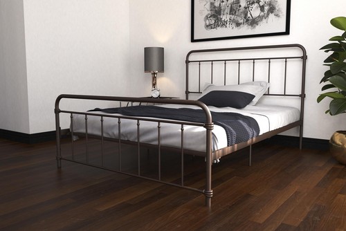 Wallace king size bed - size, in