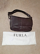 Furla brown leather shoulder