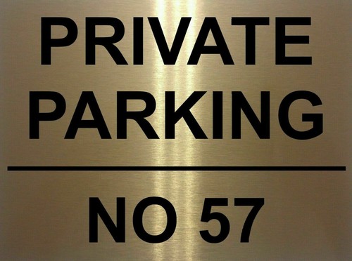 Personalised private parking - personalised,