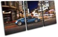 Mclaren P1 Exotic Supercar Cars TREBLE CANVAS WALL ART Picture Print