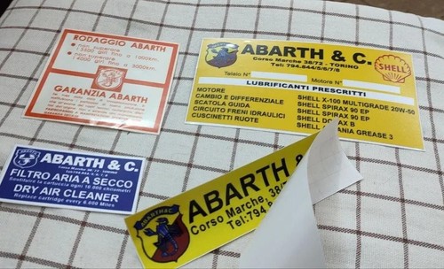 Stickers glass windows fiat - stickers,