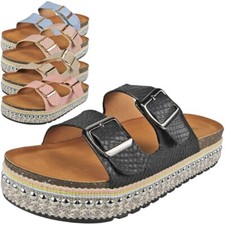 Wide Fitting Mules Sandals