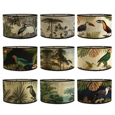 Vintage Drum Lampshade Printed