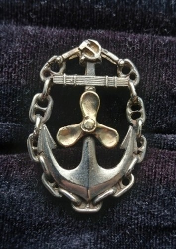 Badge ussr civil fleet - badge,