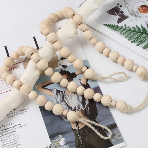 String wooden bead curtain - wooden,
