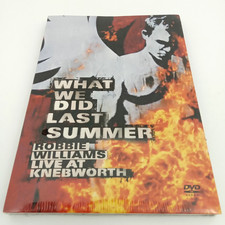 Robbie Williams What We Did Last Summer Live At Knebworth DVD Sealed New F1