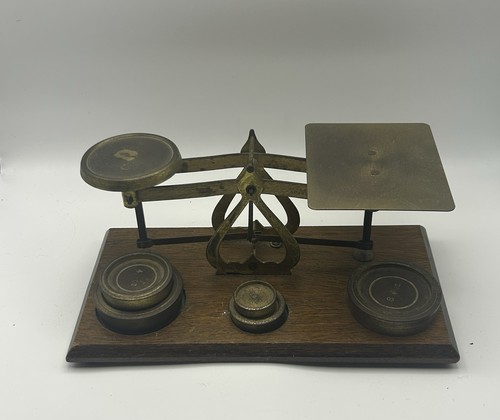 Victorian antique brass postal - antique,