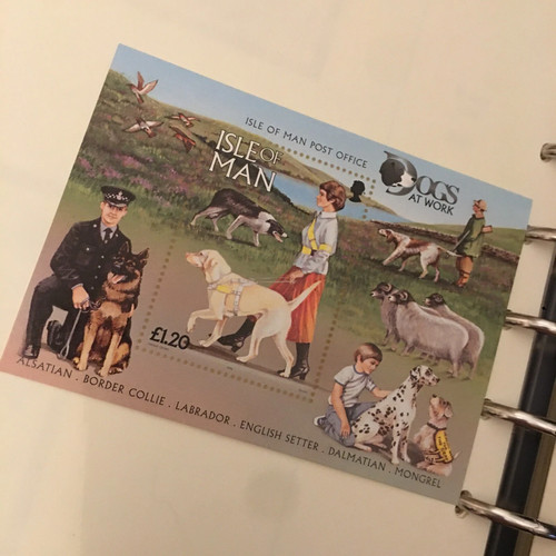 Isle man mint stamps - man,