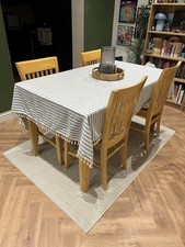 Dining Table and 4 Chairs Set