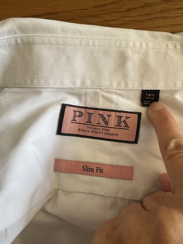 Thomas pink men slim fit - thomas,
