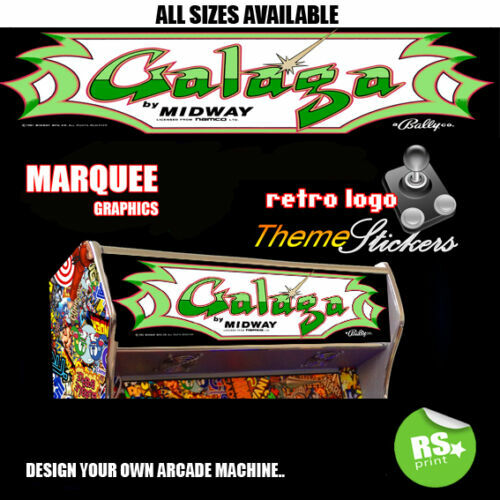 Galaga graphic arcade artwork - galaga,