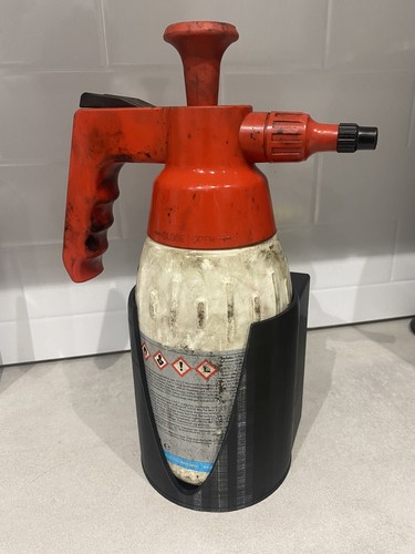 Cleaner bottle holder black - holder,