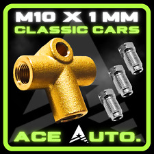 3 Way Brass Brake T Piece