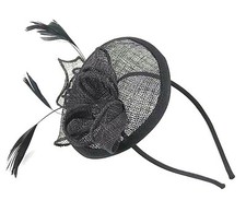 Black Headband Aliceband Hat