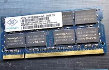 NANYA 4GB 2GB X2  2 GB DDR2 800MHz PC2-6400S 200PIN SO-DIMM Laptop RAM Memory