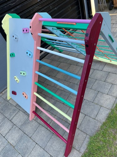 Kids wooden climbing - climbing, frame