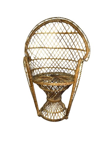 Small retro peacock - peacock, chair